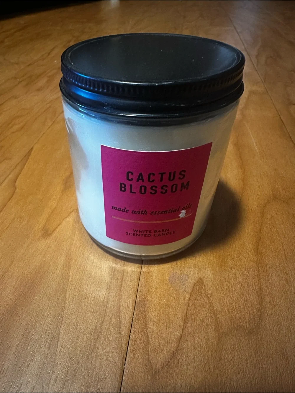 Bath & Body Works- Cactus Blossom Scented Candle - Pink Label
